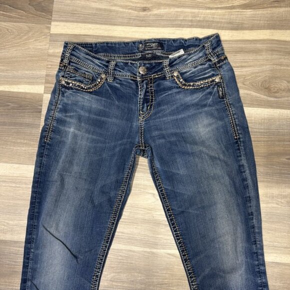 Silver jeans Suki mid straight size 30 - Picture 4 of 9